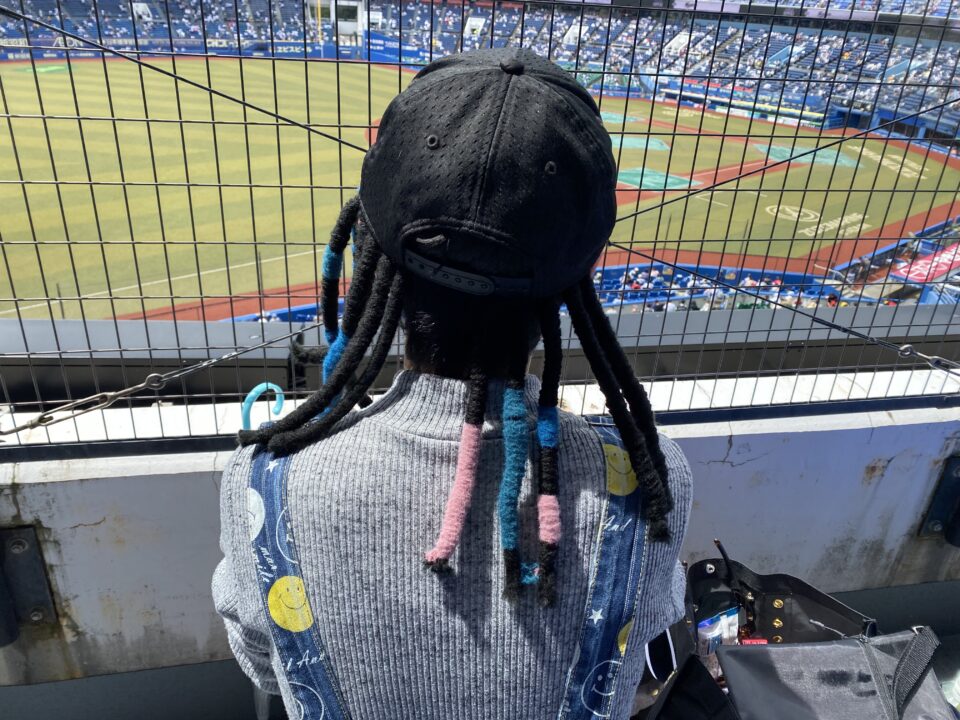 ドレッドヘアでzozoマリンスポーツへ、ホークス推しです