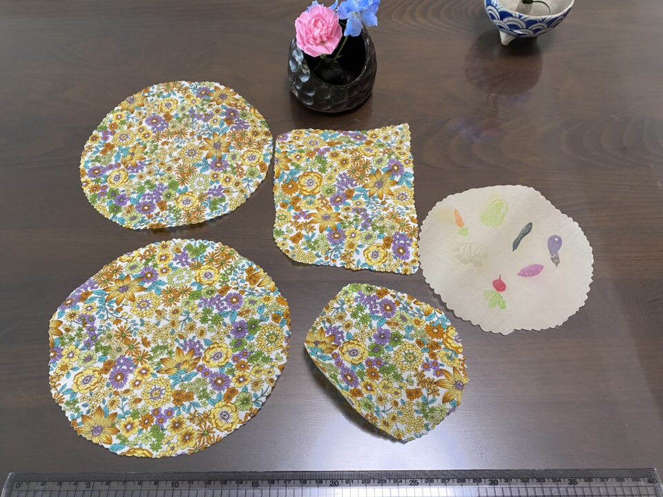 ダイソーの蜜蝋ワックス一袋でこれだけできました