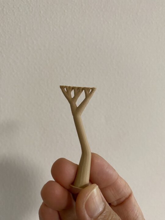 ３Dプリンターのサポート材