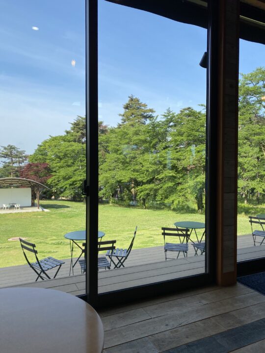 翠ヶ丘(みどりがおか)公園にあるJadegreen cafe(ジェードグリーンカフェ)